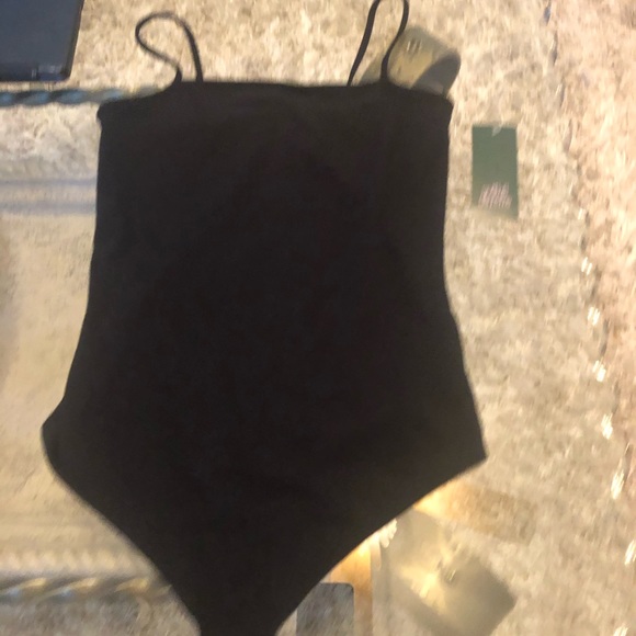 Tops - NWT WILD FABLE Size Small black camisole bodysuit